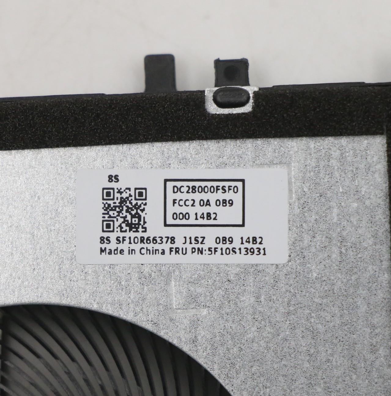 Lenovo Fan System Fan L 20V3 Fcn - 5F10S13931