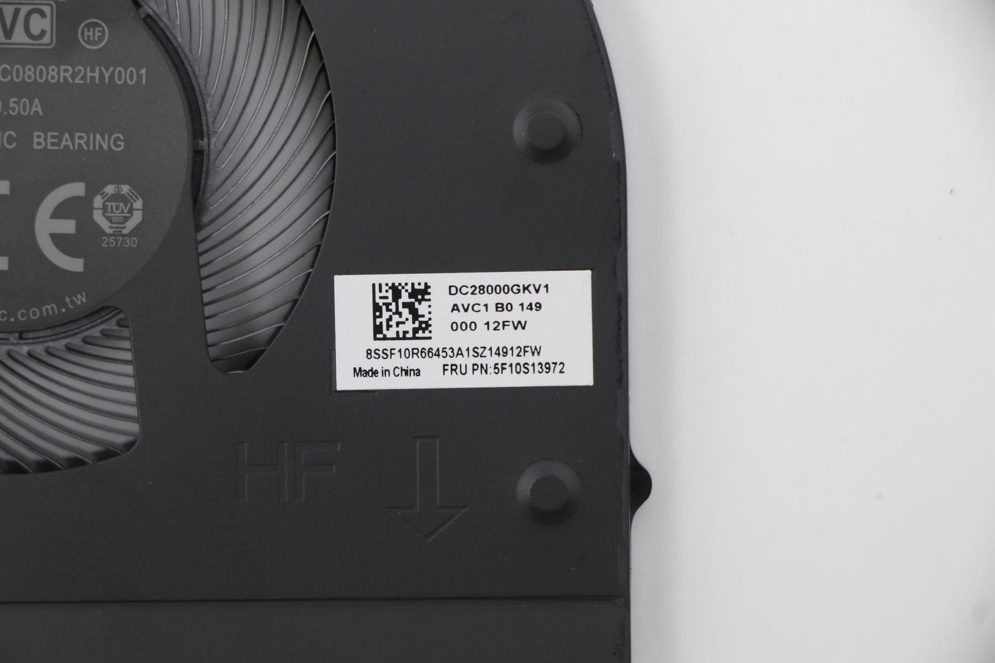 Lenovo Left and Right System Cooling Fans - 5F10S13972