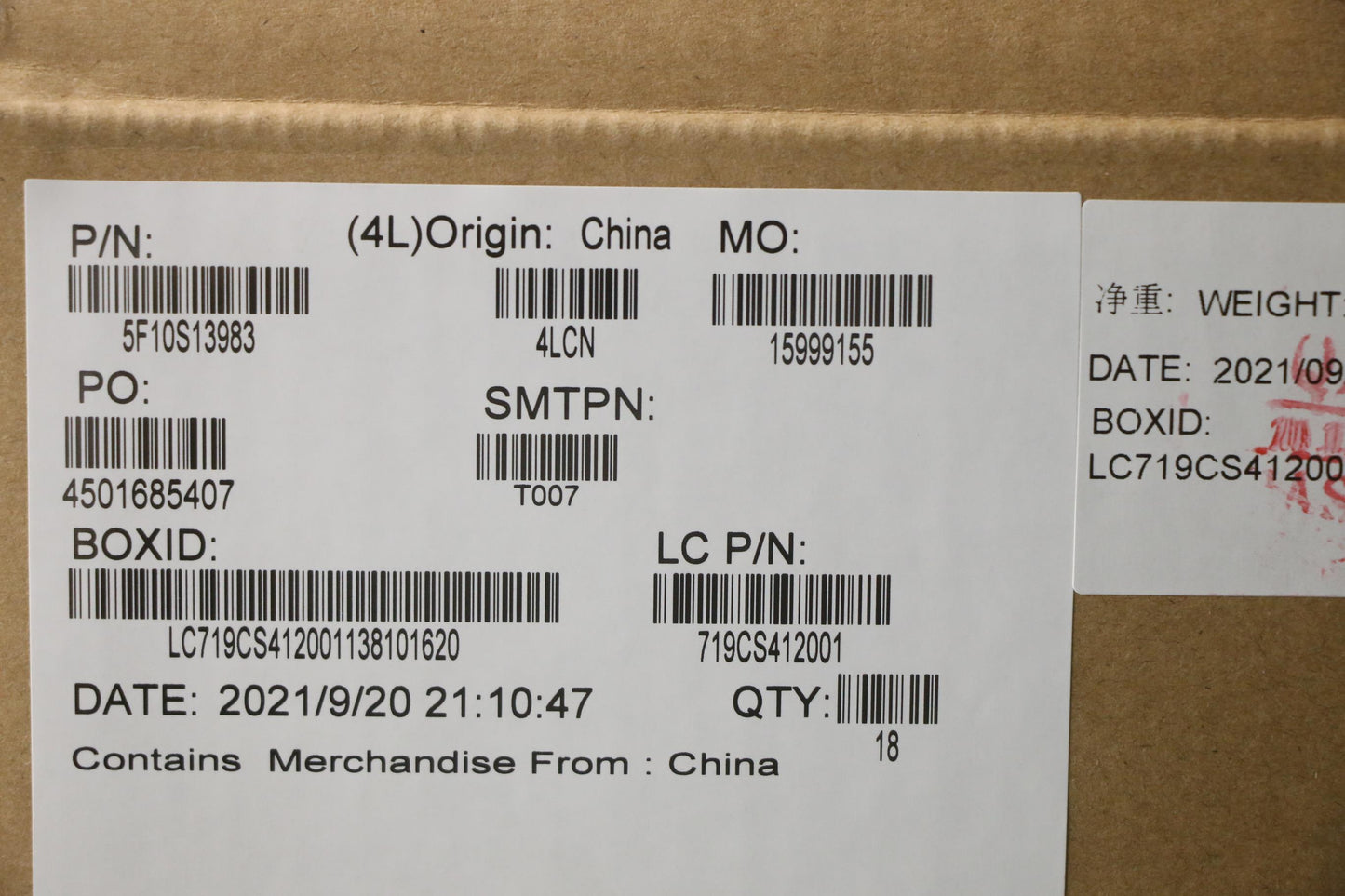 Lenovo Fan System Fan L 82L0_ Avc - 5F10S13983