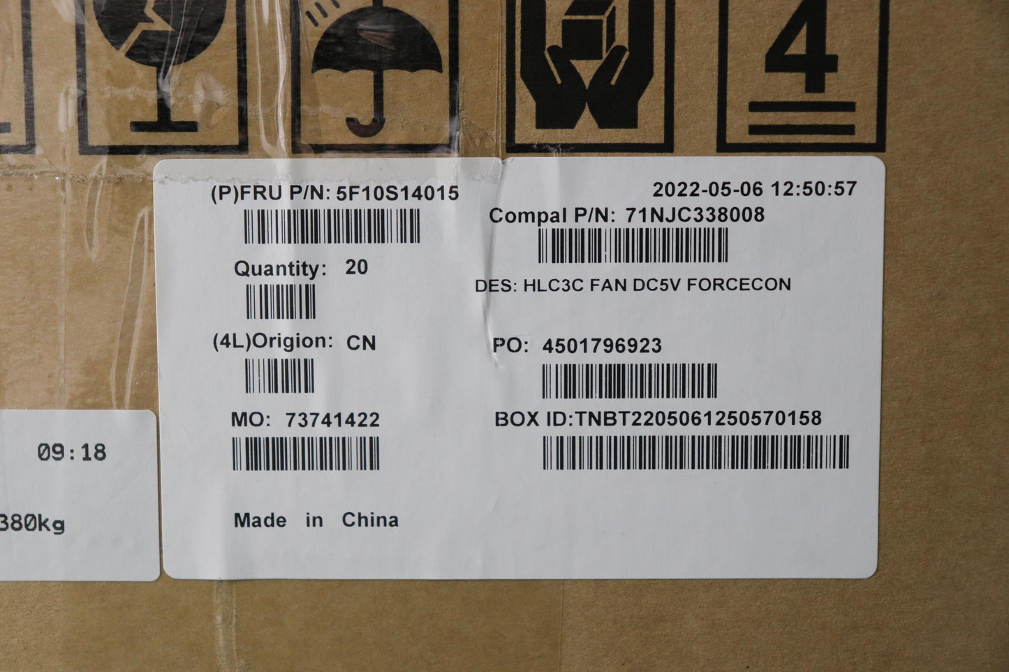 Lenovo System Fan - 5F10S14015