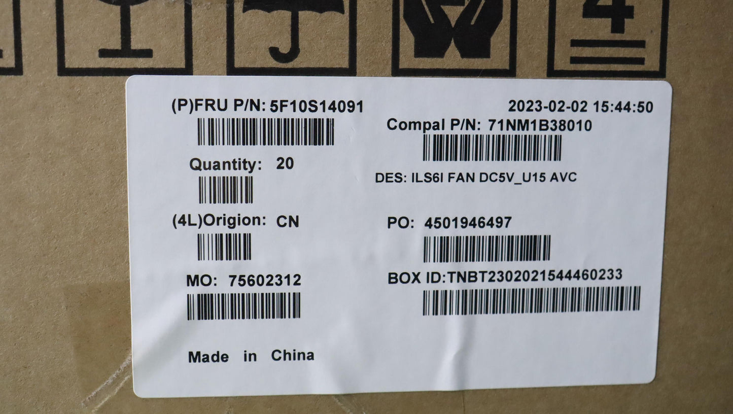 Lenovo Fan Fan C 82Xf U15 Avc - 5F10S14091