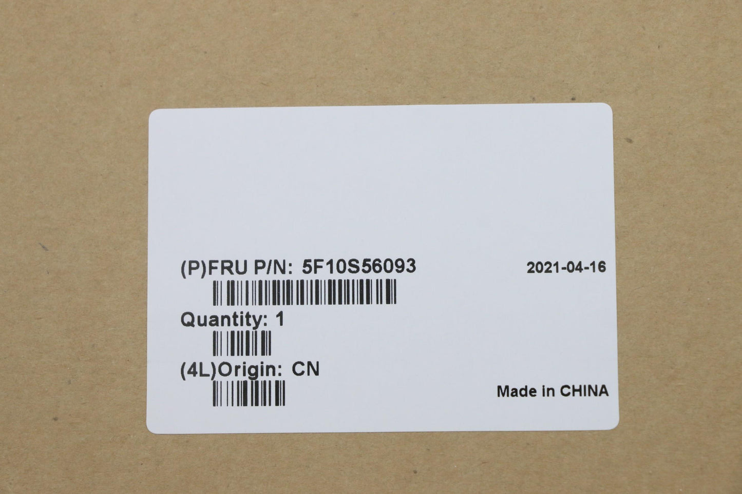 Lenovo Fan Lr_Sunon - 5F10S56093