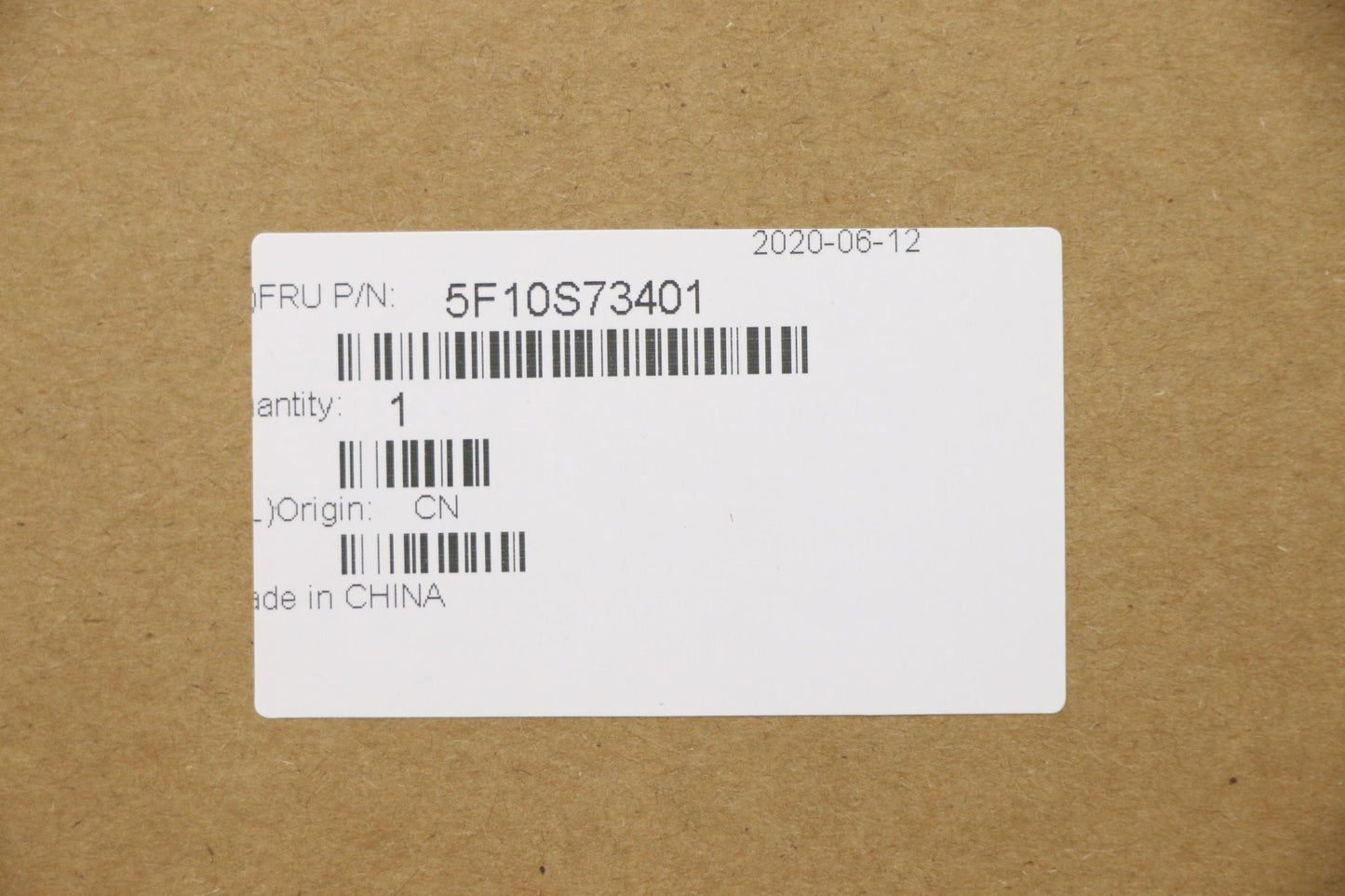 Lenovo Odin Intel Fan, FRU Cooling Layer - 5F10S73401