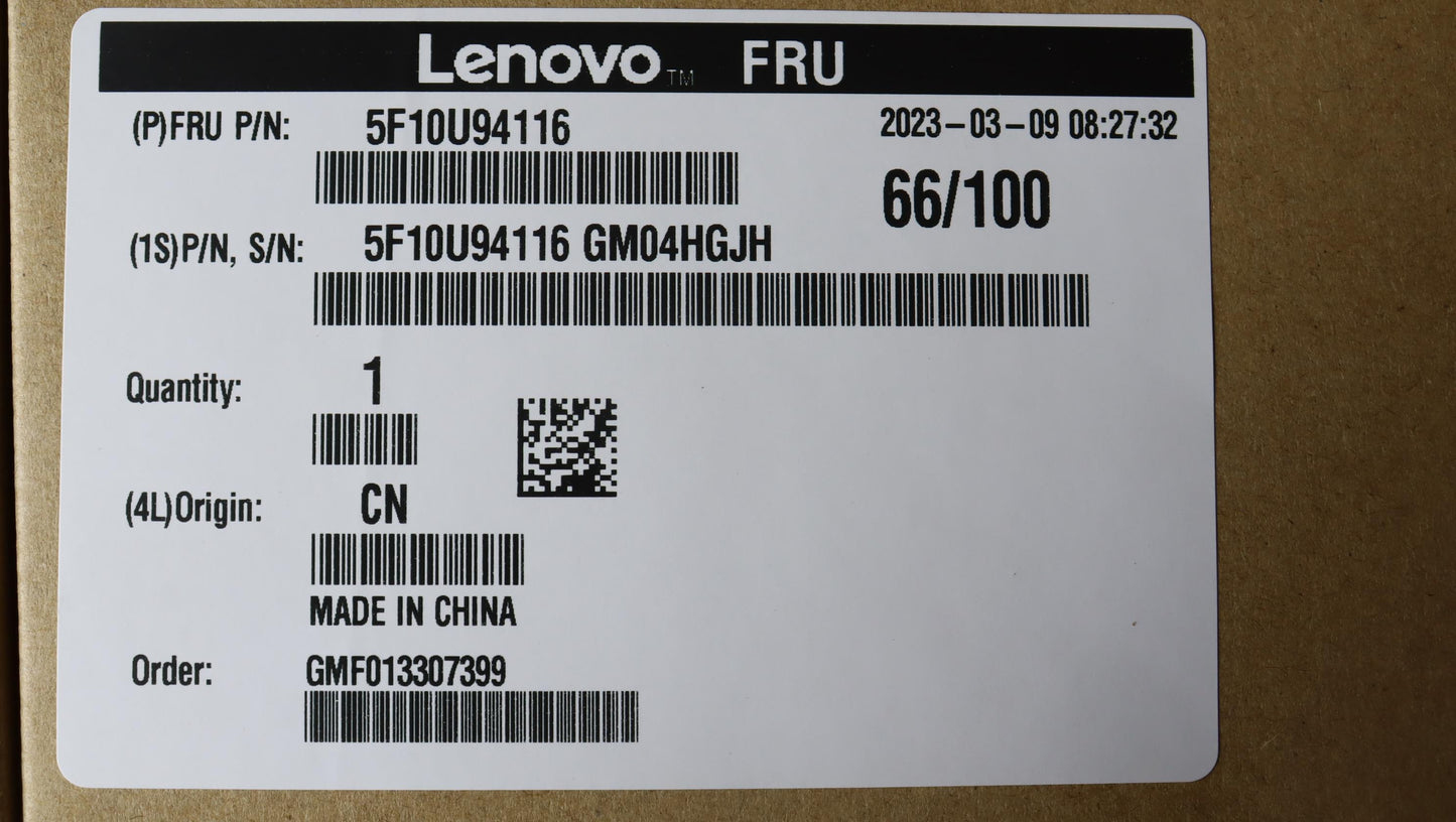 Lenovo Fan New Ic Rear Sys Fan - 5F10U94116