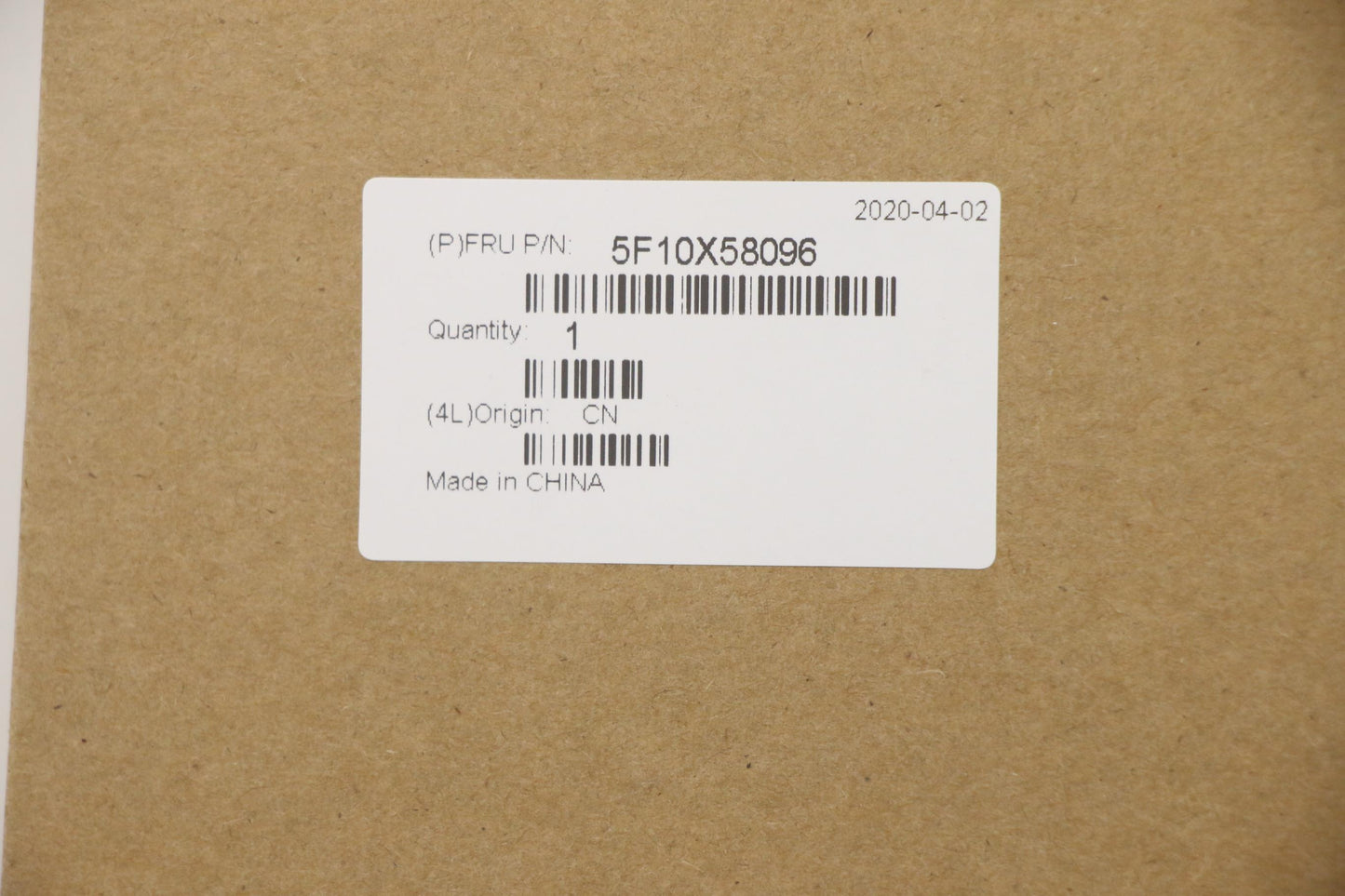 Lenovo Fan - 5F10X58096