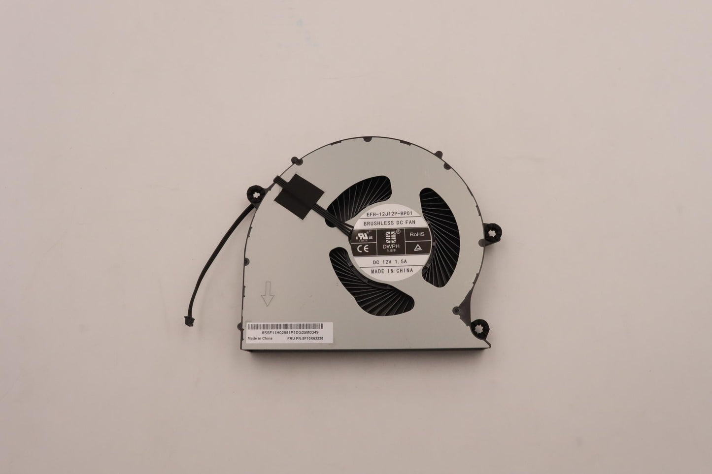 Lenovo Heatsink 12019 12V For Yoga202 - 5F10X63228