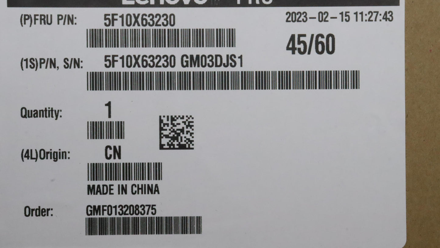 Lenovo Fan 12025 Argb Fan 520420 N - 5F10X63230