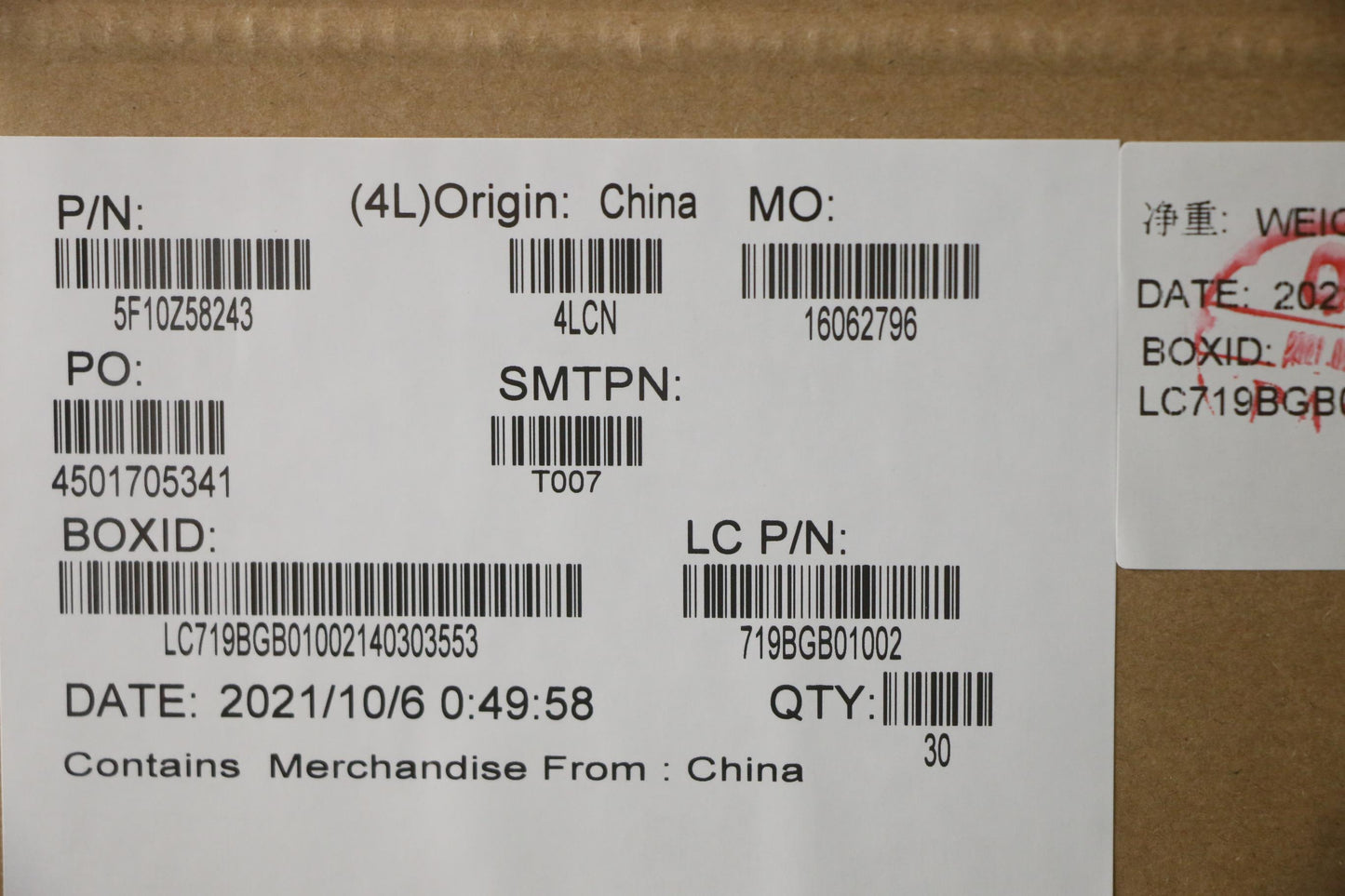 Lenovo DC5V TOSHIBA - 5F10Z58243