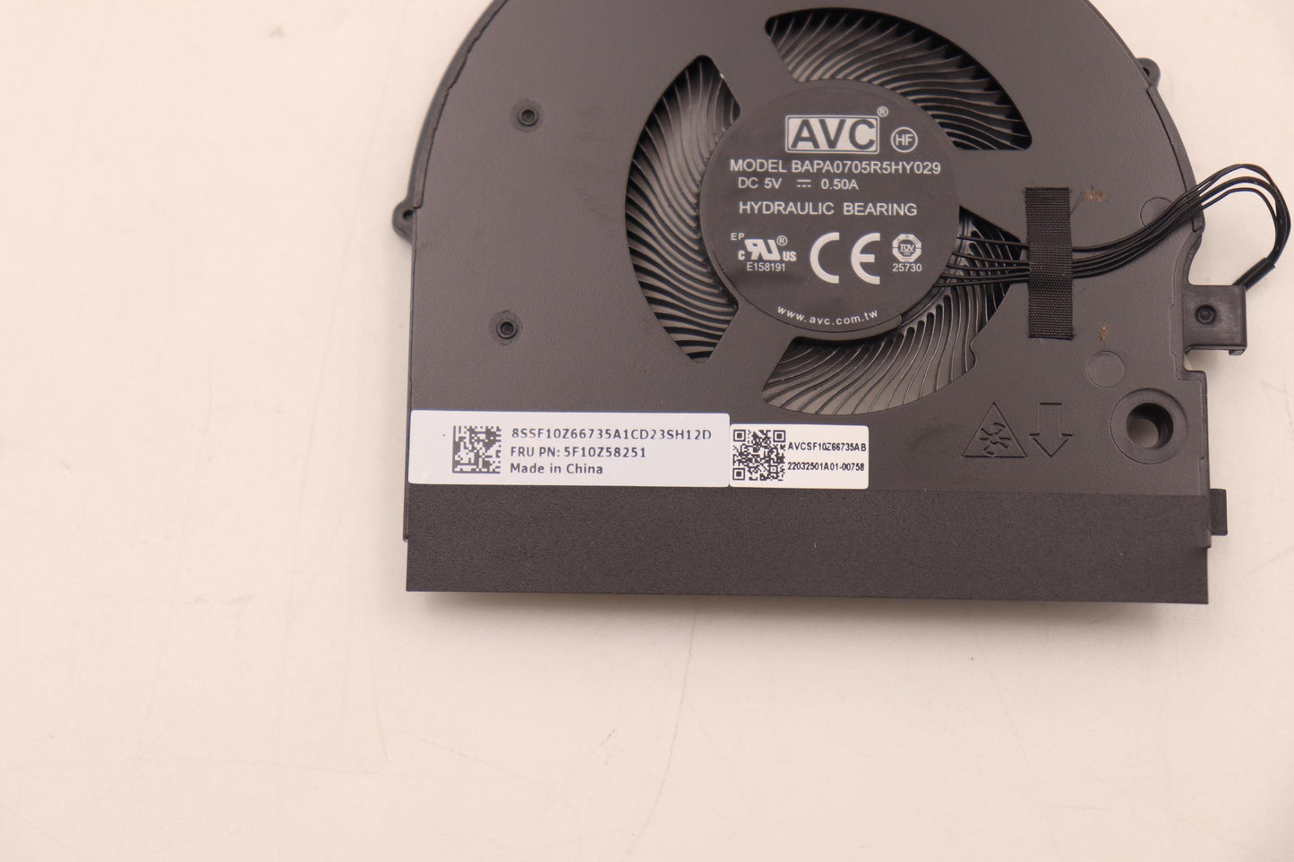 Lenovo Fan Fenrir Fru Fan Fan Avc Lfr - 5F10Z58251
