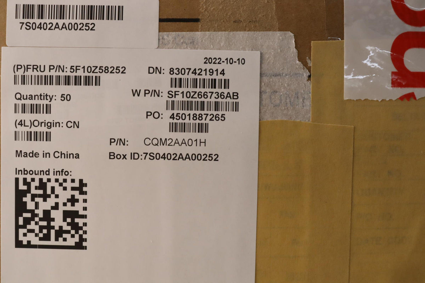 Lenovo Fan Fenrir Fru Fan Fan Delta L - 5F10Z58252