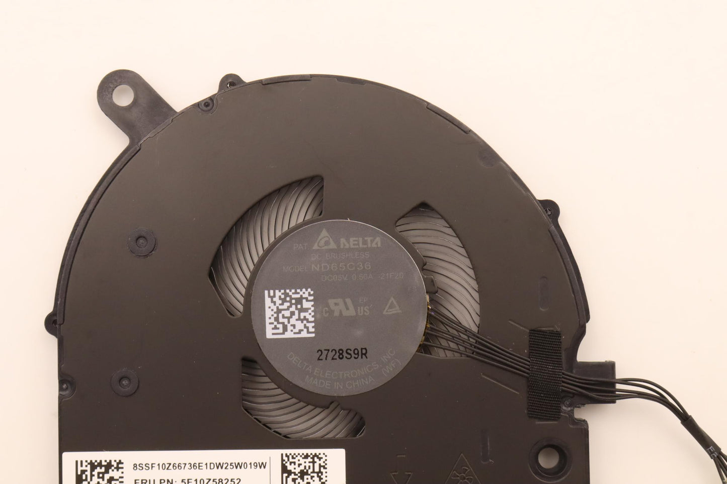 Lenovo Fan Fenrir Fru Fan Fan Delta L - 5F10Z58252