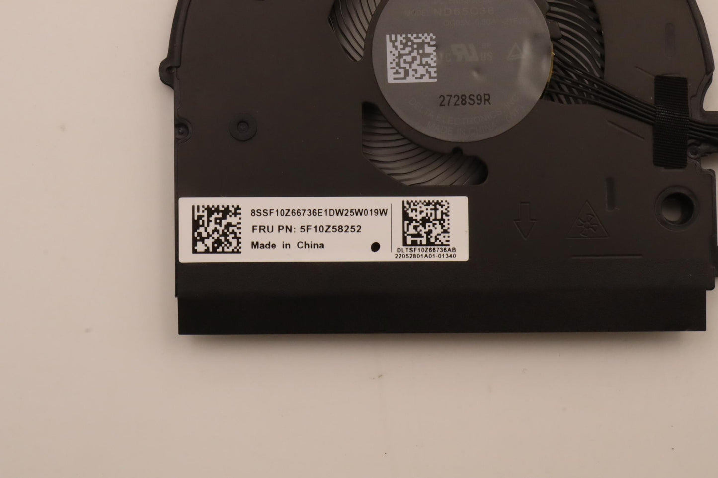 Lenovo Fan Fenrir Fru Fan Fan Delta L - 5F10Z58252