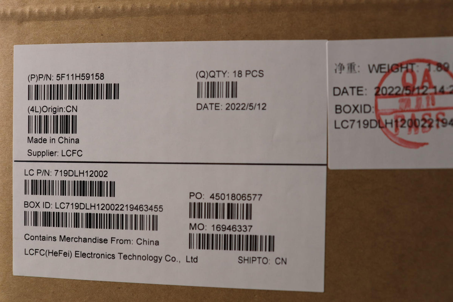 Lenovo Fan System Fan L 82T5 Fcn - 5F11H59158
