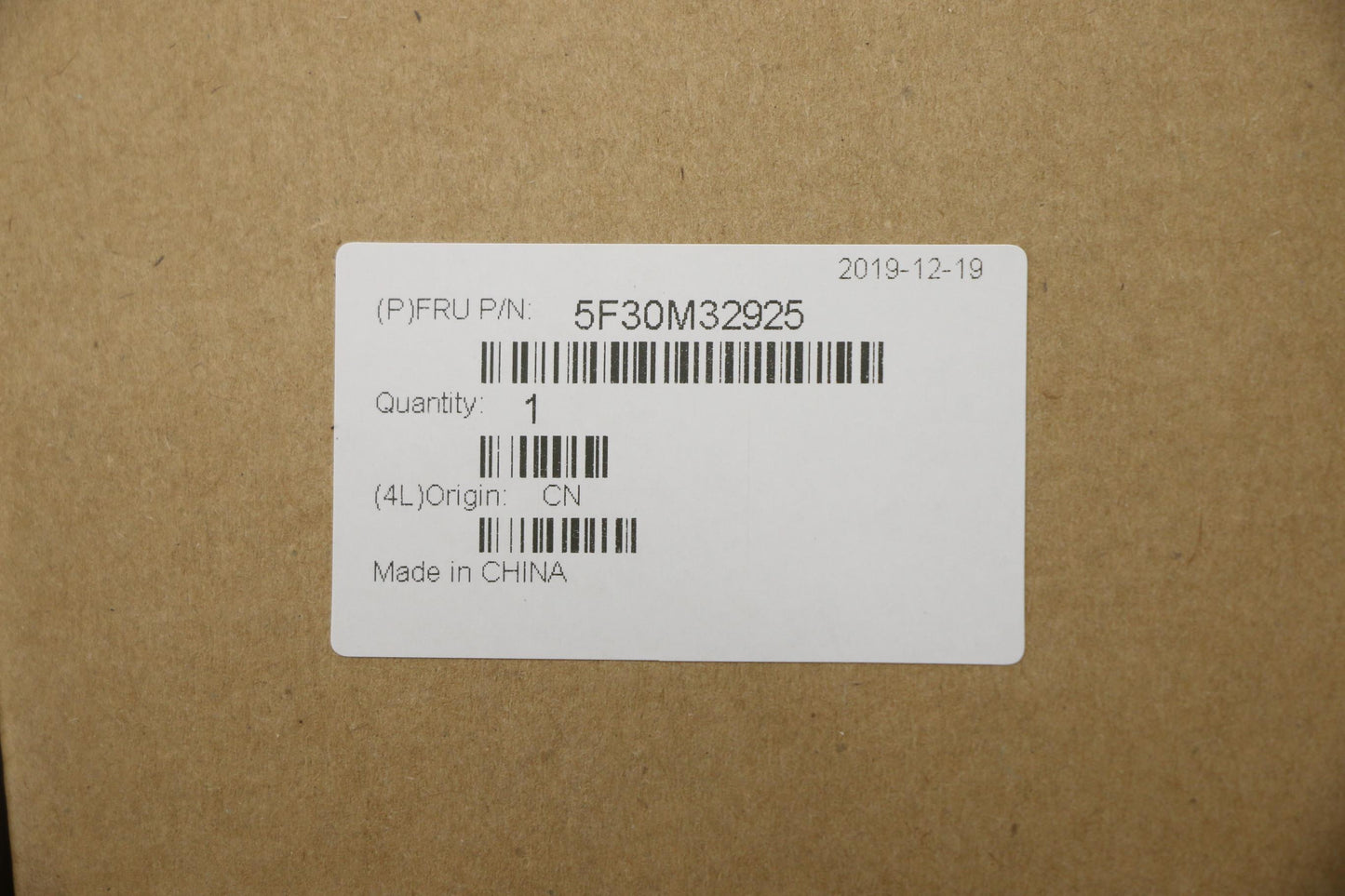 Lenovo Fp White W/Ffc - 5F30M32925