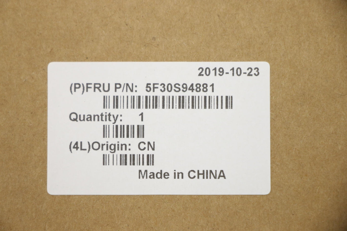 Lenovo Fp Ofilm Gtw-1128-02 Moh Iron - 5F30S94881