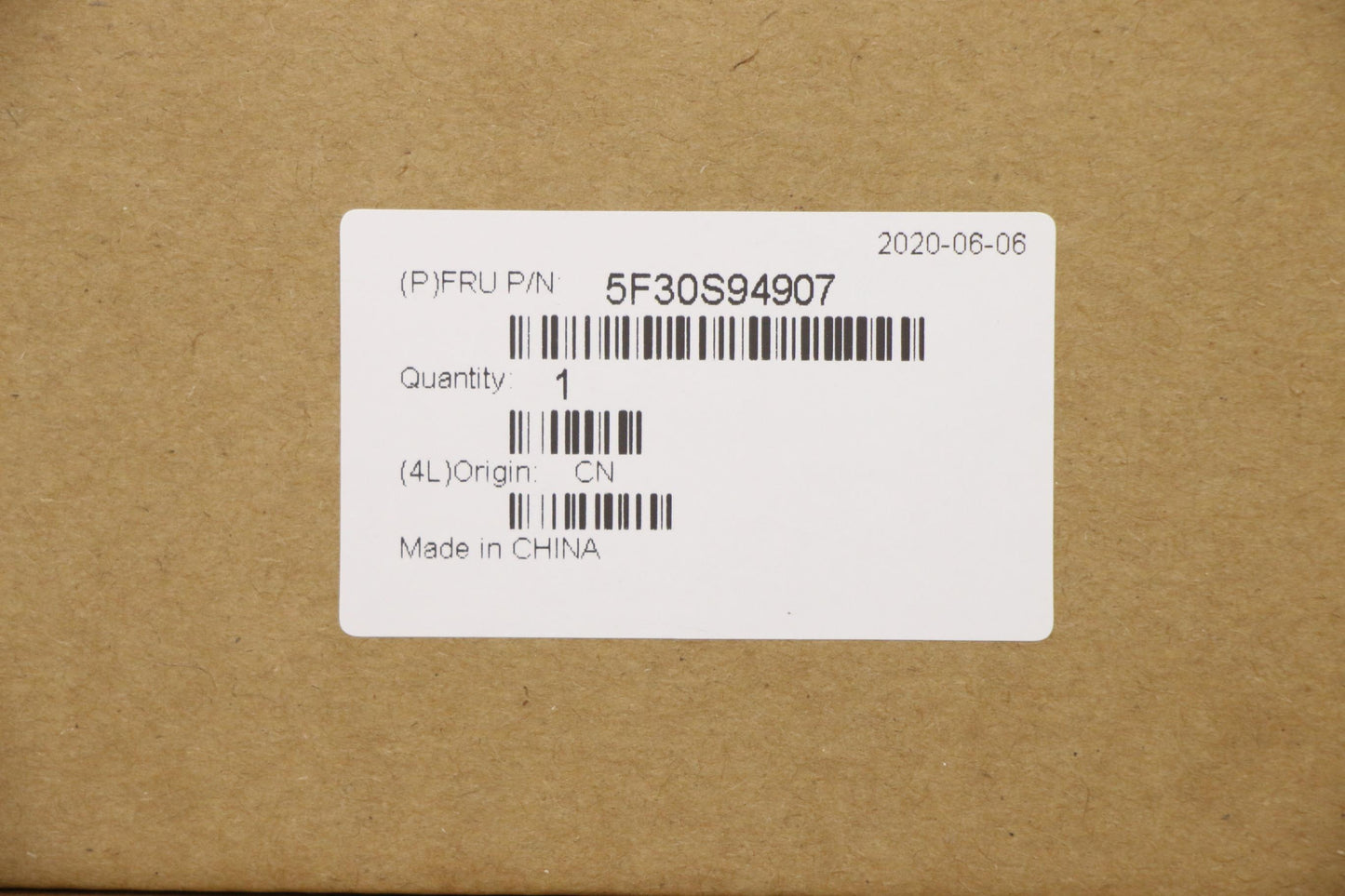 Lenovo Cards Misc Internal; Usb, Audi - 5F30S94907