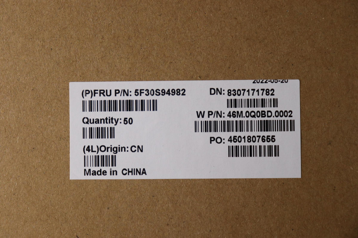 Lenovo Fingerprt Fp Bd W 21At Cg - 5F30S94982