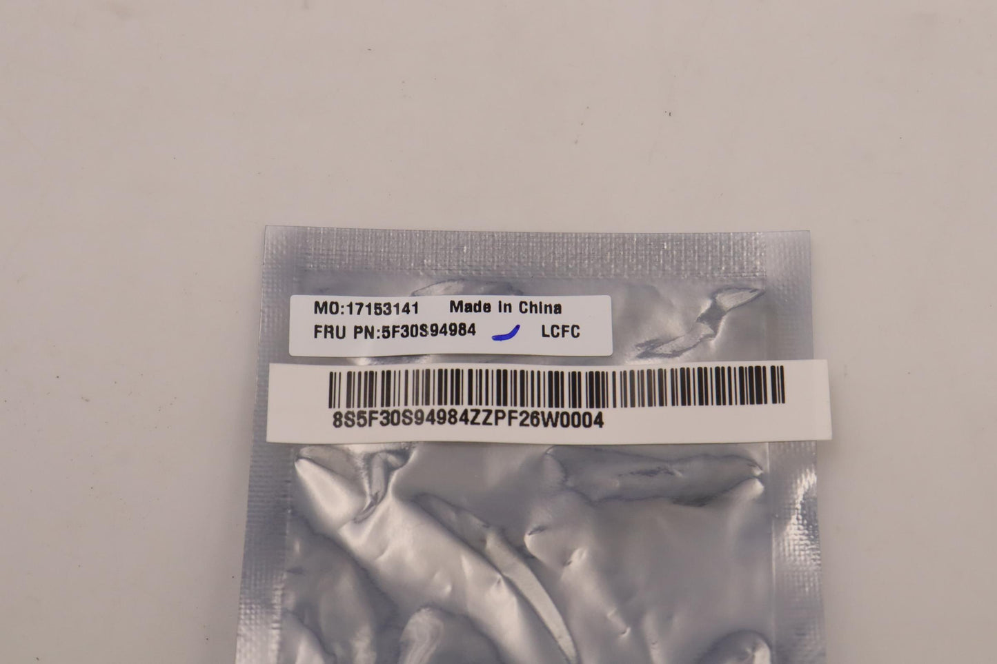 Lenovo Fingerprt Fp Bd L 82T5 Grey - 5F30S94984
