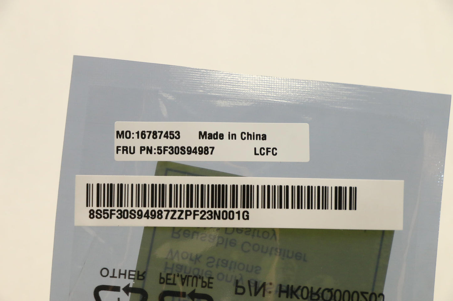 Lenovo Finger_Prt Fp Bd L 82R4 - 5F30S94987