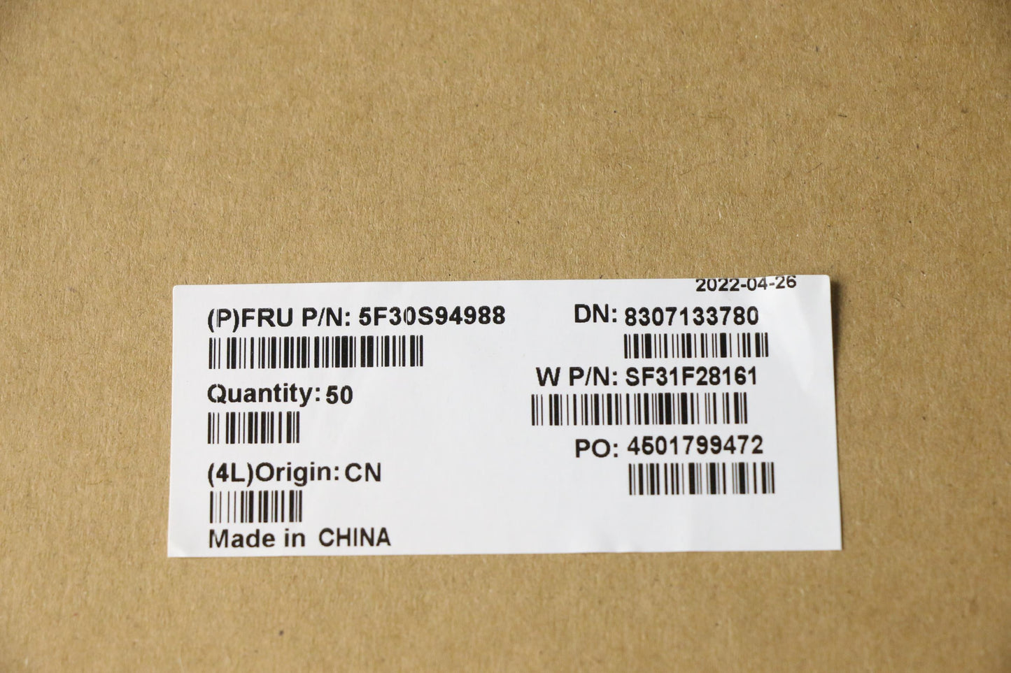 Lenovo Fingerprt Fp Bd W 82R9 Sg - 5F30S94988