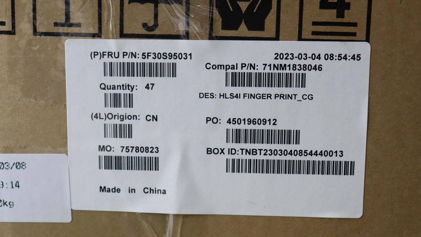 Lenovo Finger_Prt Fp C 82Xd Cg - 5F30S95031