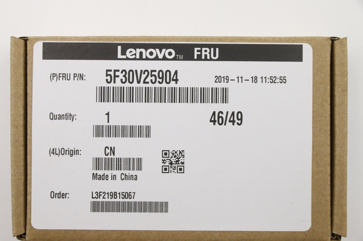 Lenovo Finger Print Champion Jyaa251A - 5F30V25904