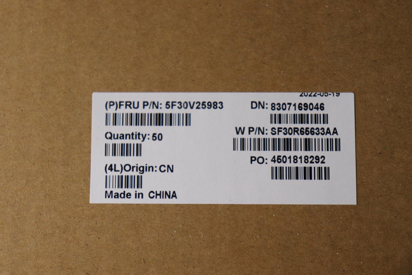 Lenovo Fingerprint Reader, Round FoP Black PTC-JYT - 5F30V25983