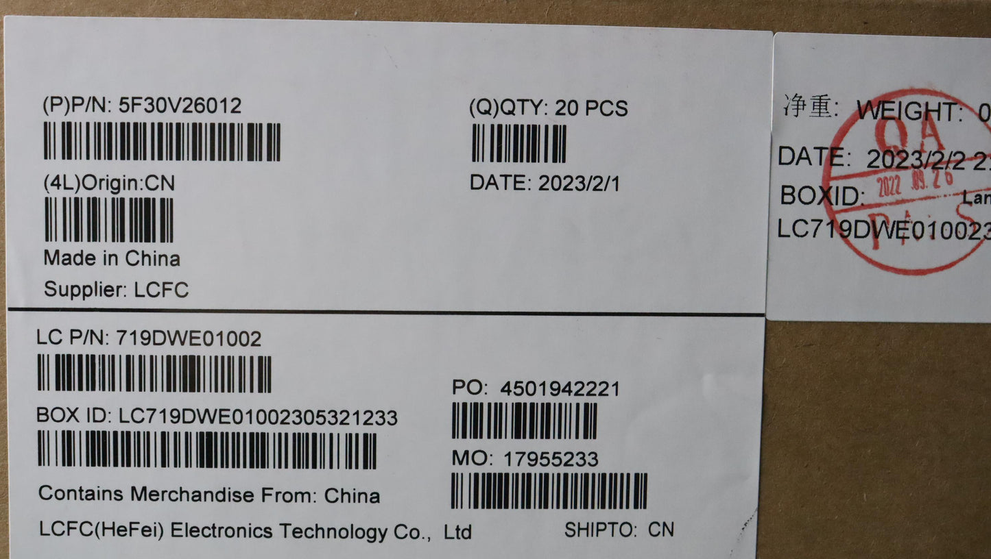 Lenovo Fingerprt Fru Fpr Moc Bk Sa Sy - 5F30V26012