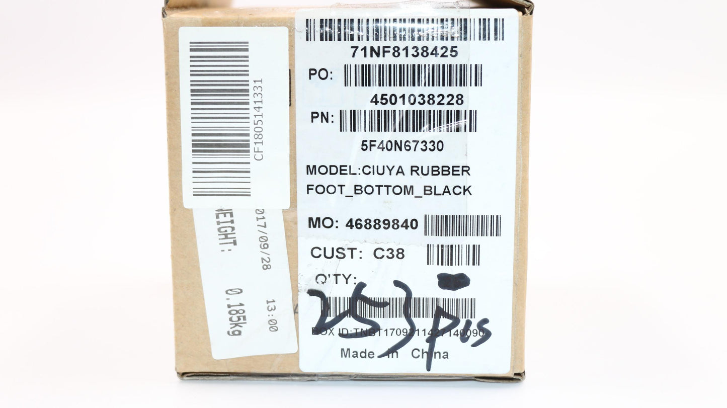 Lenovo Foot Rubber C 80X8 Onyx Black - 5F40N67330