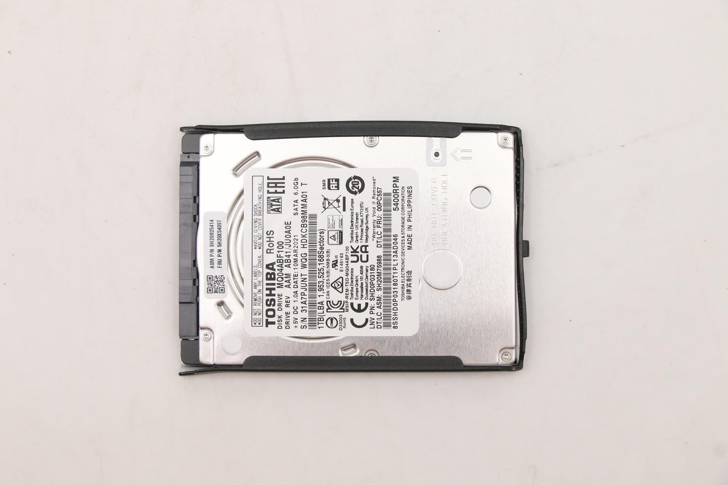 Lenovo Fru Cs-15Lc Asm Toshiba Mq04Ab - 5H20X54097