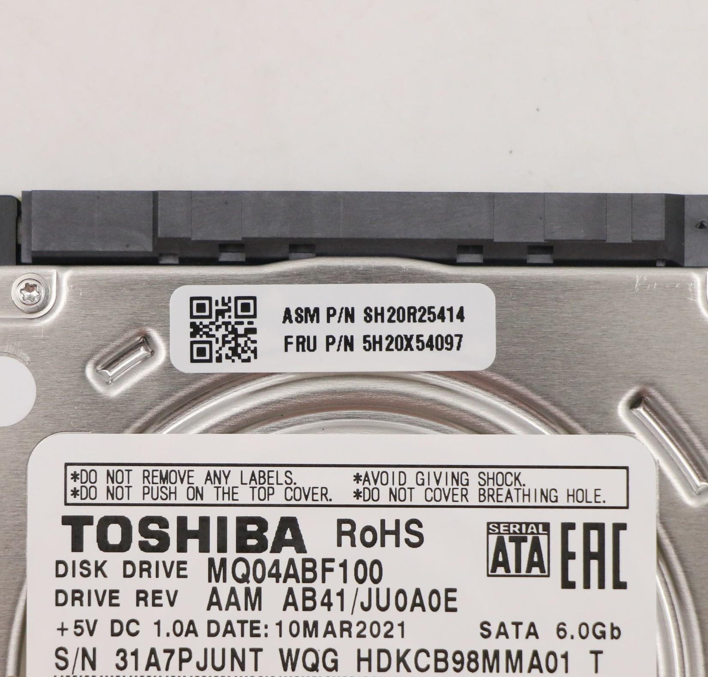 Lenovo Fru Cs-15Lc Asm Toshiba Mq04Ab - 5H20X54097