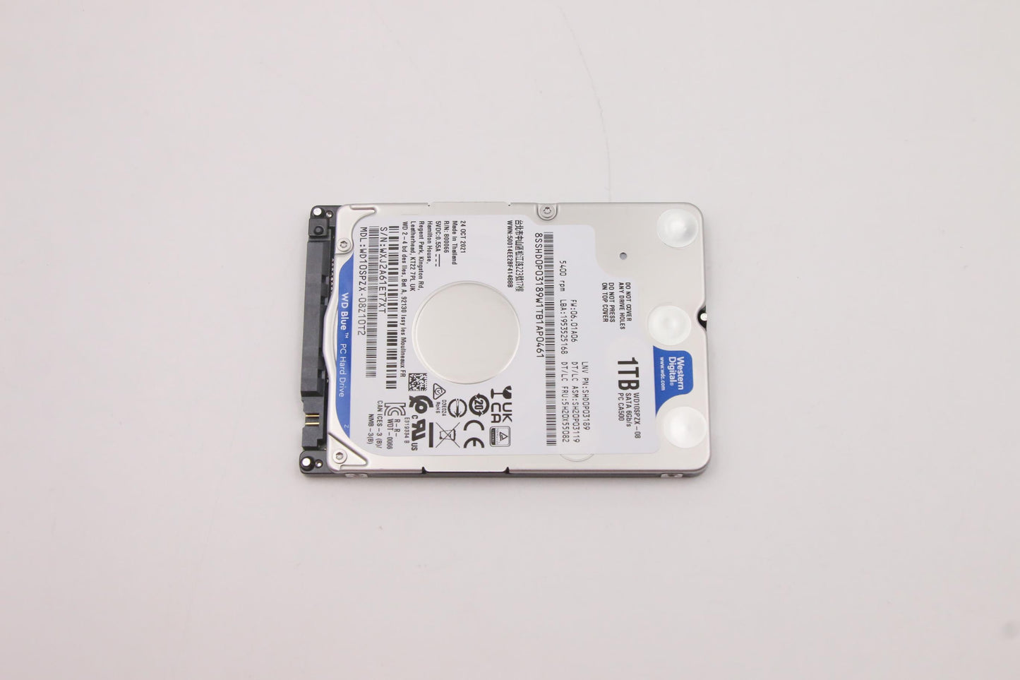 Lenovo Hdd_Asm Hdd 1Tb 5400Rpm 7Mm Wd - 5H20X55082