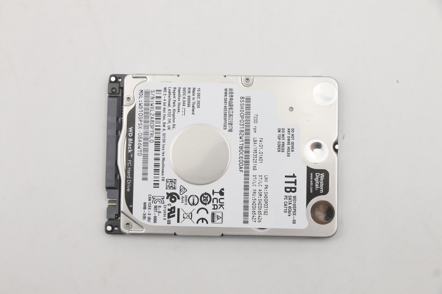 Lenovo Wd Mz1000S 2.5 1Tb 7200 - 5H20X65427