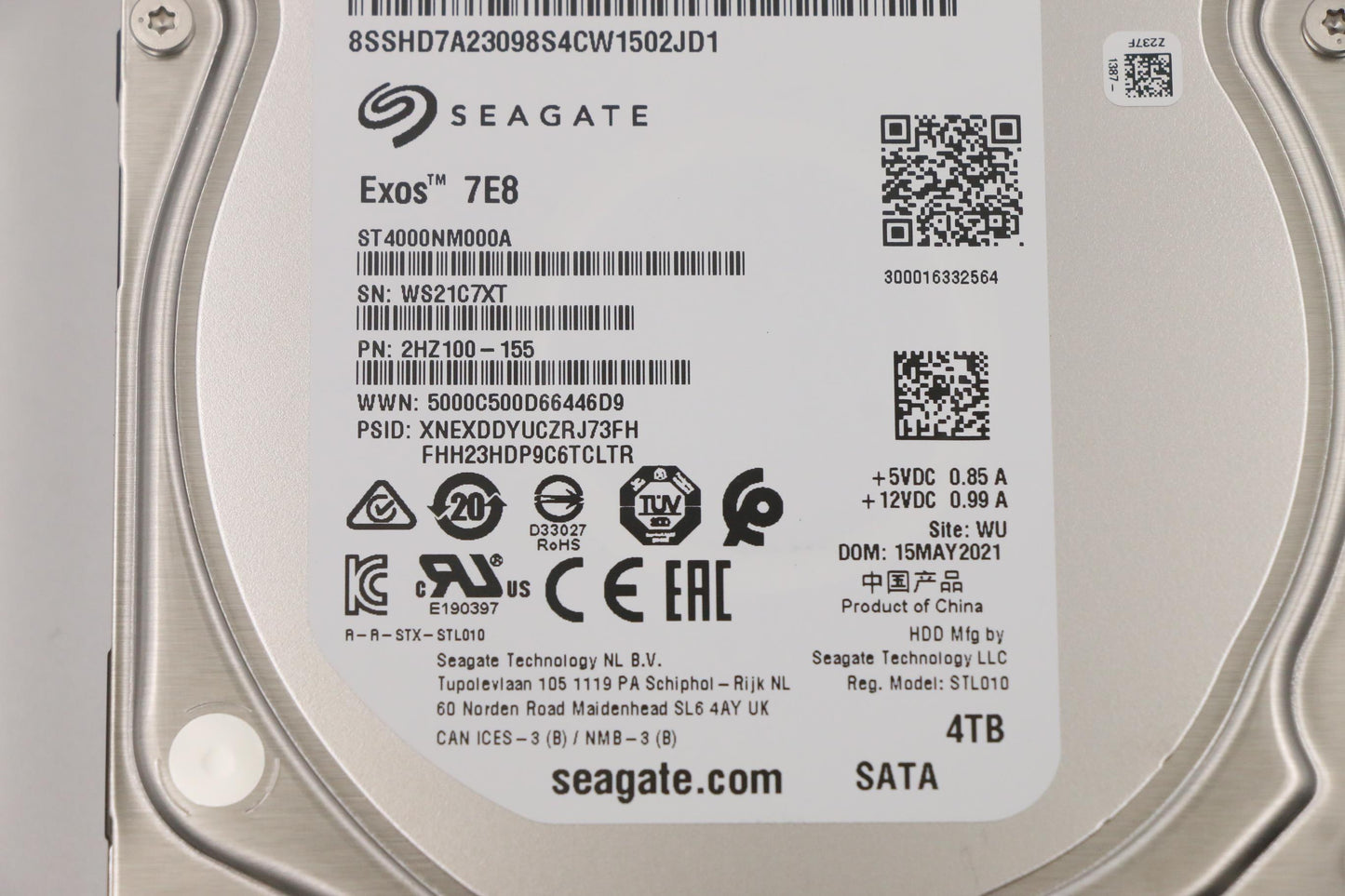 Lenovo Hdd_Asm Fru St 3.5 7.2K Sata 4 - 5H20X83190