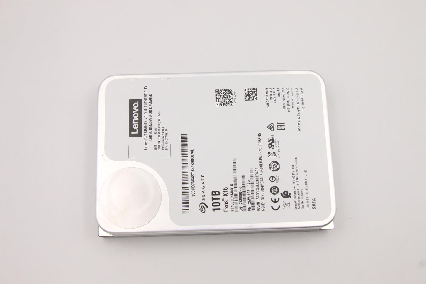 Lenovo Hdd_Asm Fru Seagate 3.5 7.2K S - 5H20X83193