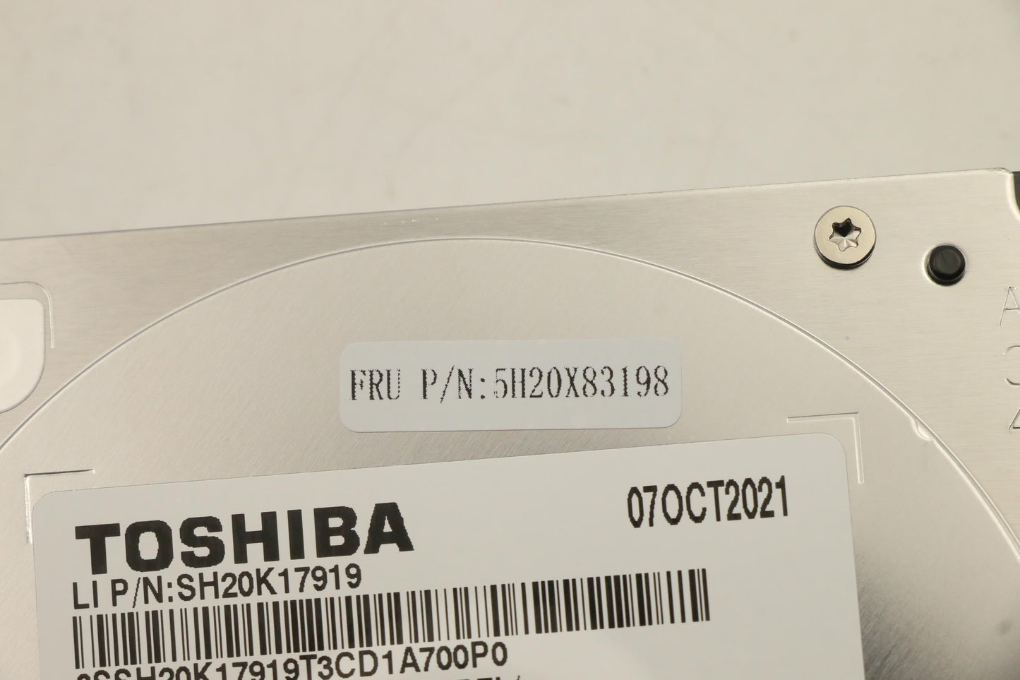 Lenovo Hdd_Asm Fru Tosh 3.5 7.2K Sata - 5H20X83198