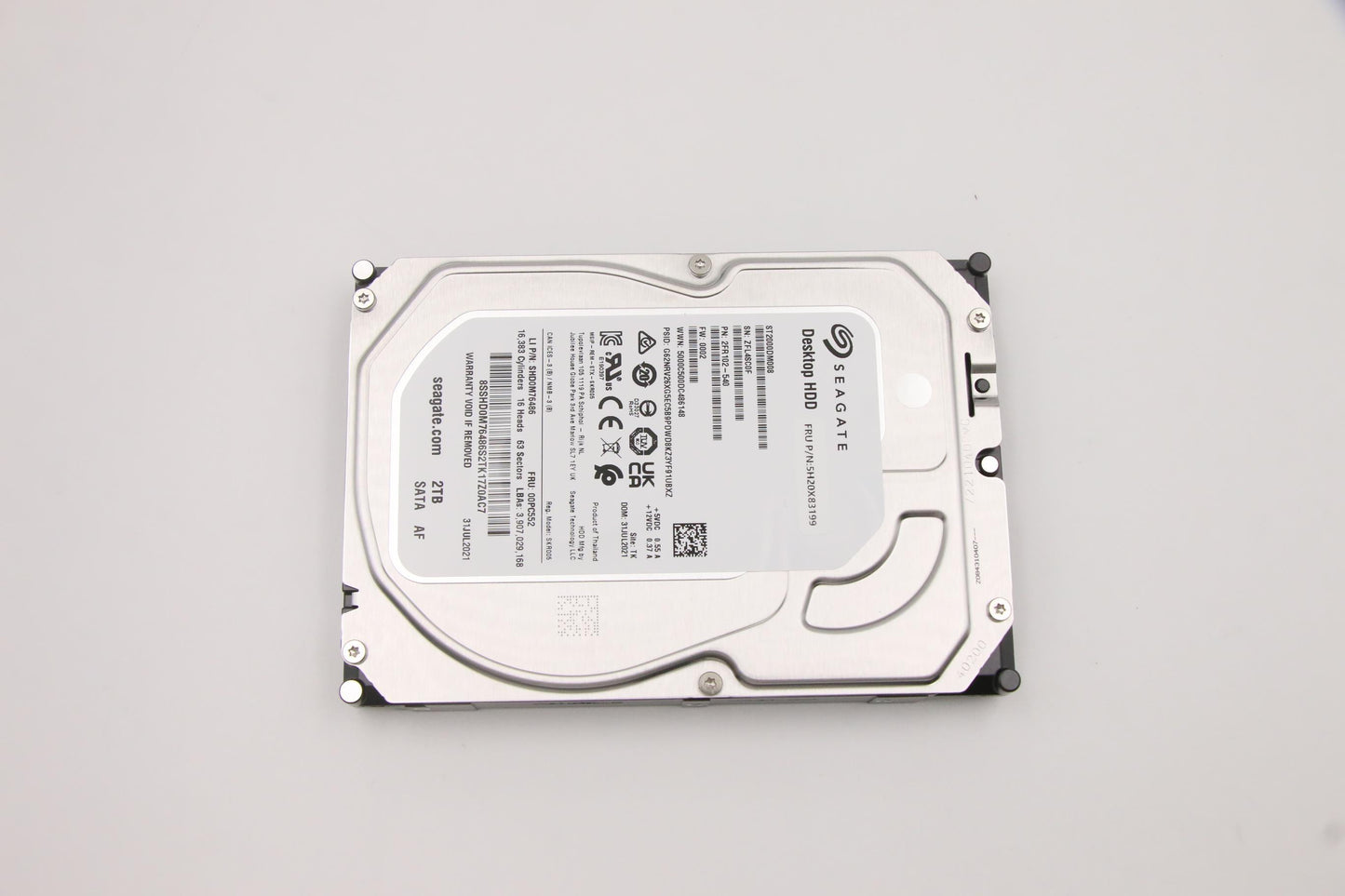 Lenovo Hdd_Asm Fru St 3.5 7.2K Sata 2 - 5H20X83199