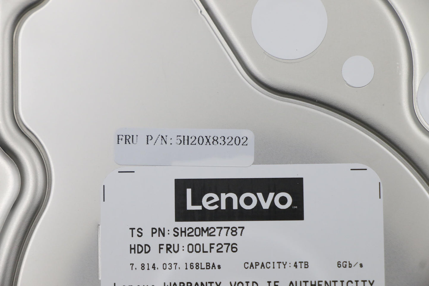 Lenovo Hdd_Asm Fru Tosh 3.5 7.2K Sata - 5H20X83202