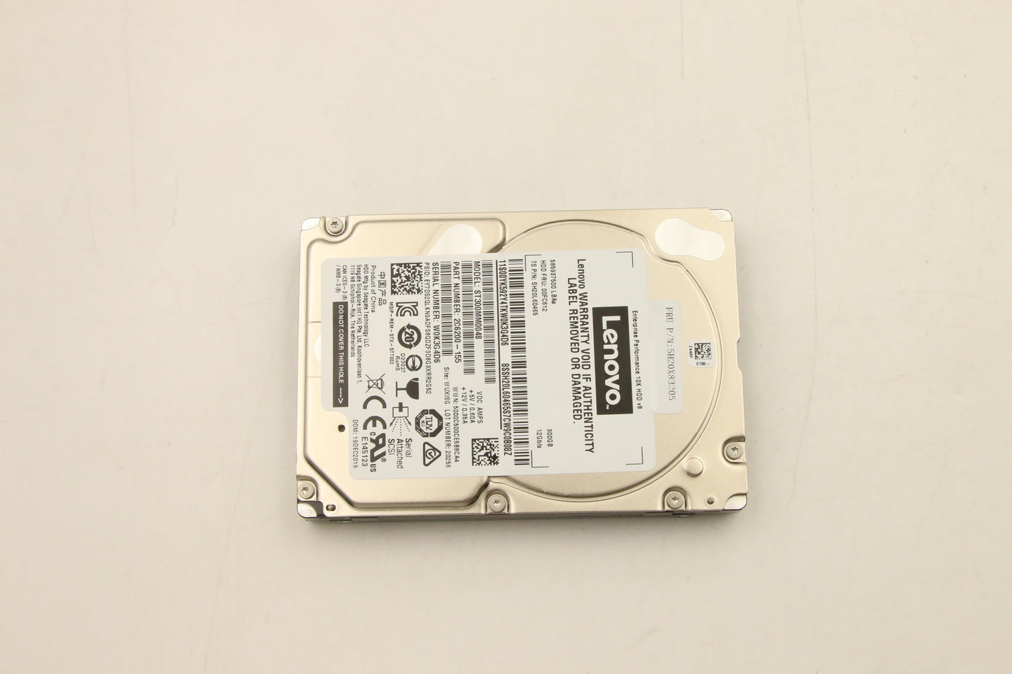 Lenovo Hdd_Asm Fru St 2.5 10K Sas 300 - 5H20X83205