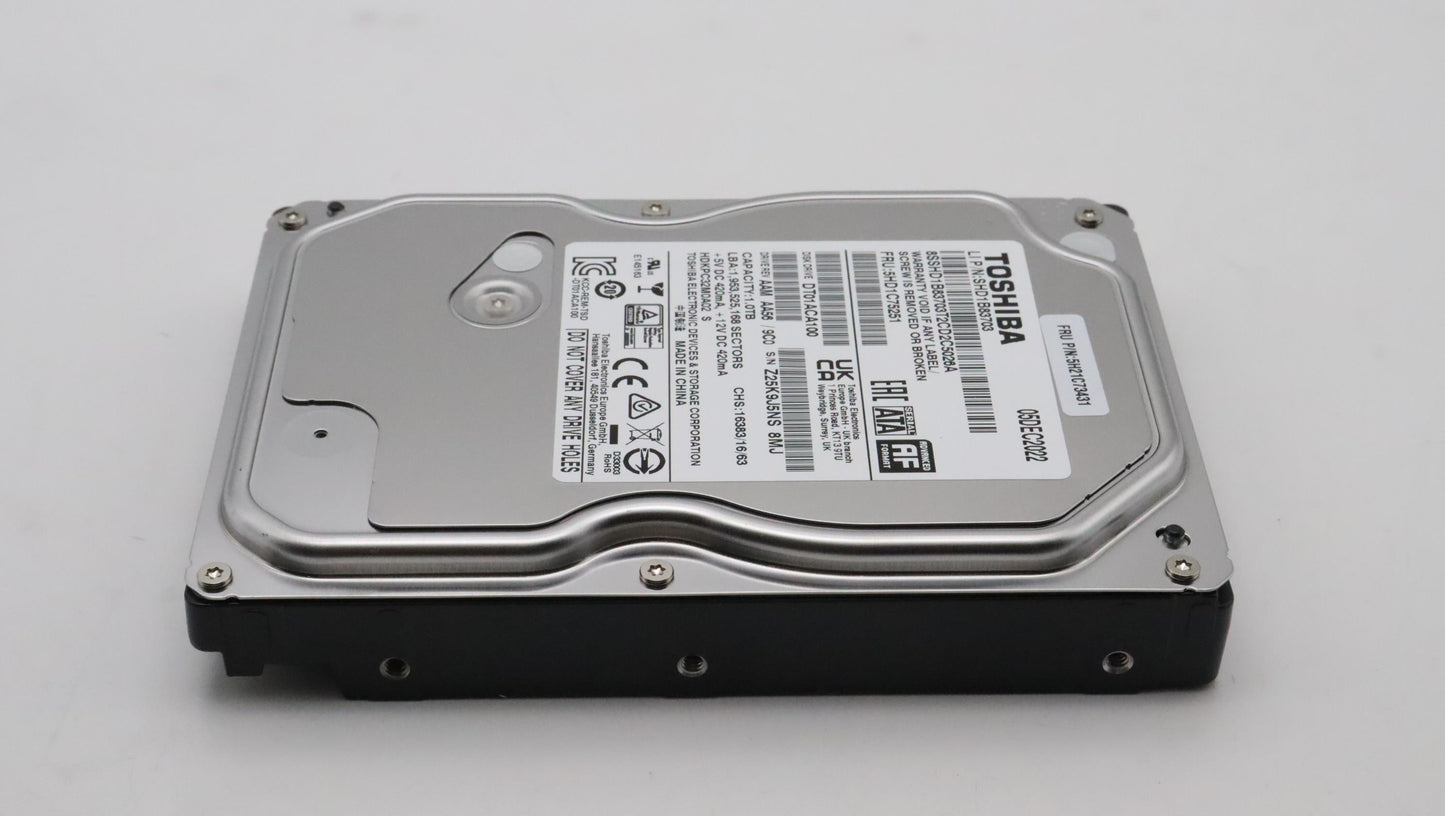 Lenovo Hdd Assembly Fru Toshiba 3.5 - 5H21C73431