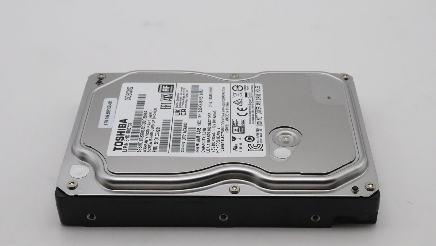 Lenovo Hdd Assembly Fru Toshiba 3.5 - 5H21C73431