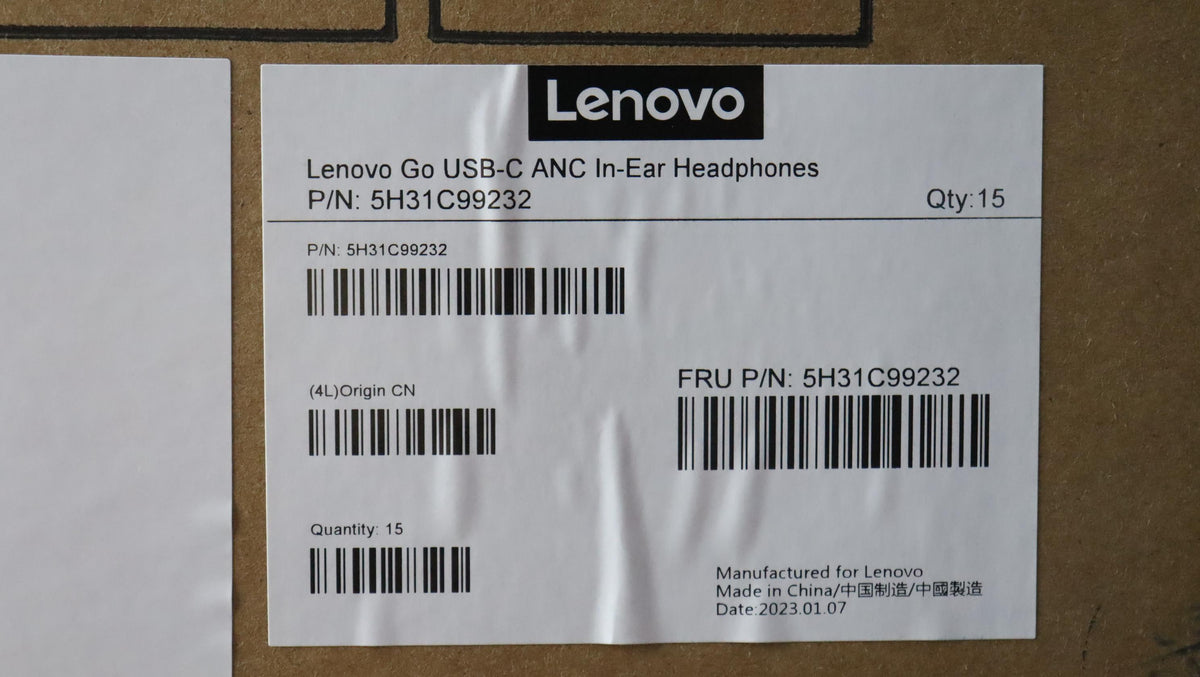 Lenovo Headset Lenovo Go Usb-C Anc Ea - 5H31C99232