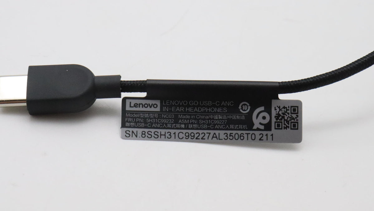 Lenovo Headset Lenovo Go Usb-C Anc Ea - 5H31C99232