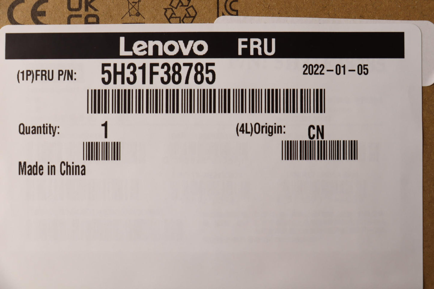 Lenovo Headset Fruselect Analog Heads - 5H31F38785