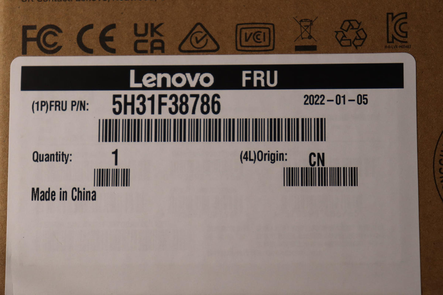 Lenovo Headset Fruselect Usba Headset - 5H31F38786
