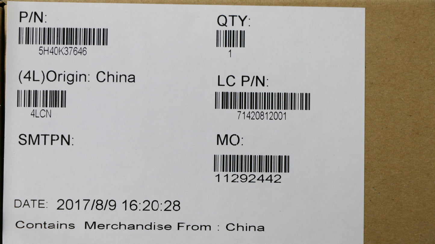 Lenovo Hs Heat Sinks - 5H40K37646