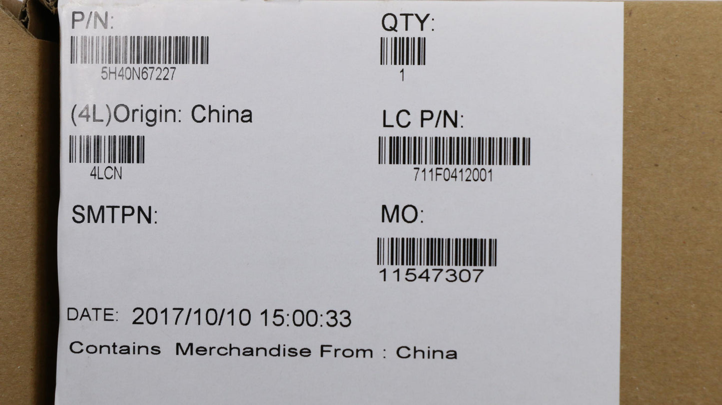 Lenovo Heatsink - 5H40N67227