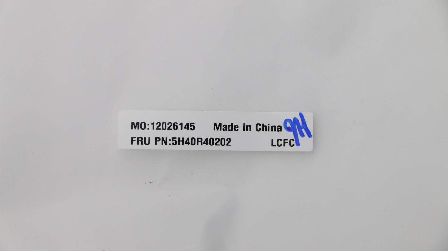 Lenovo Thermal Assy_Dis_1050 - 5H40R40202