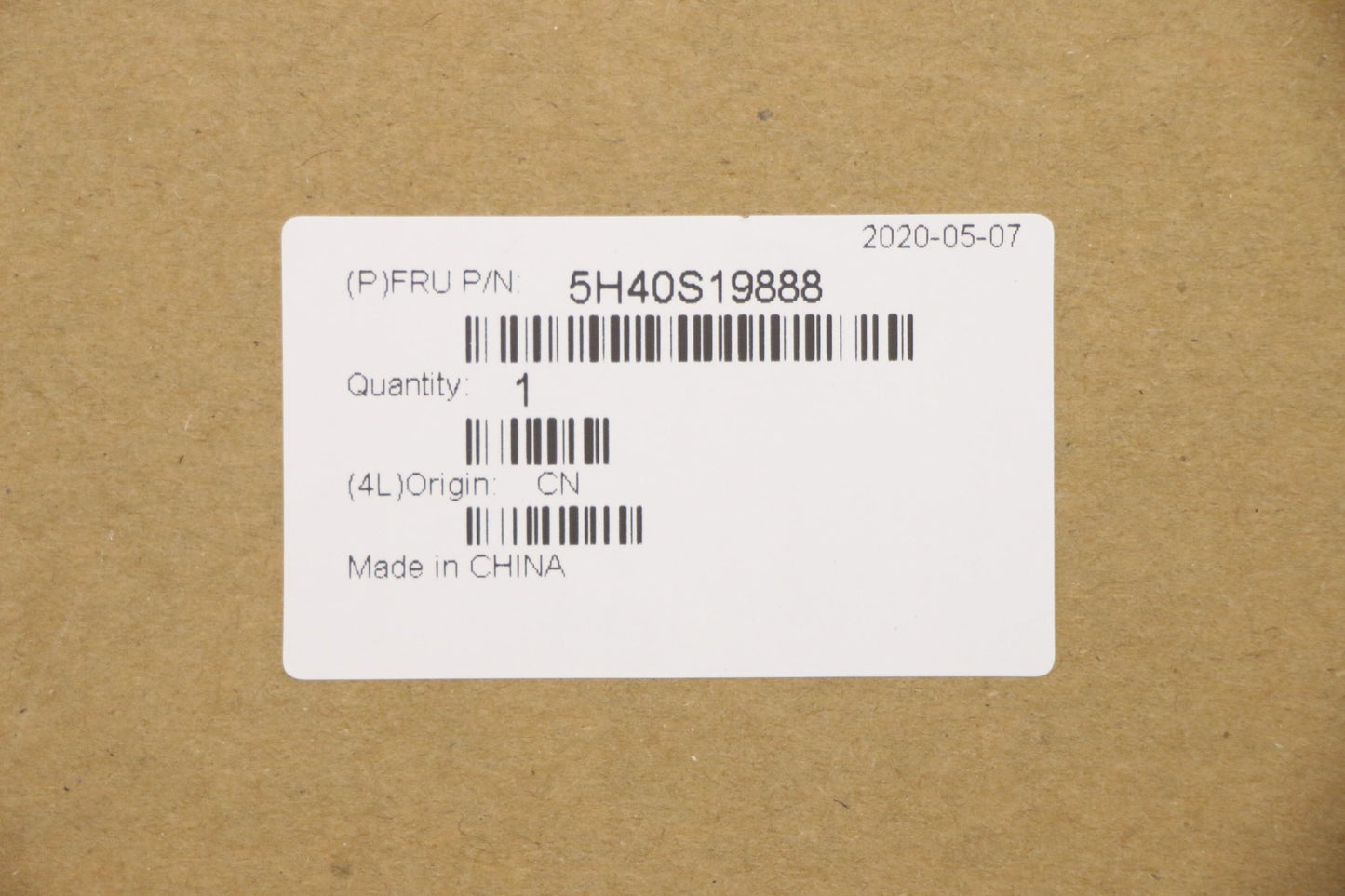 Lenovo Thermal Module with Fan and RTX 2060 - 5H40S19888