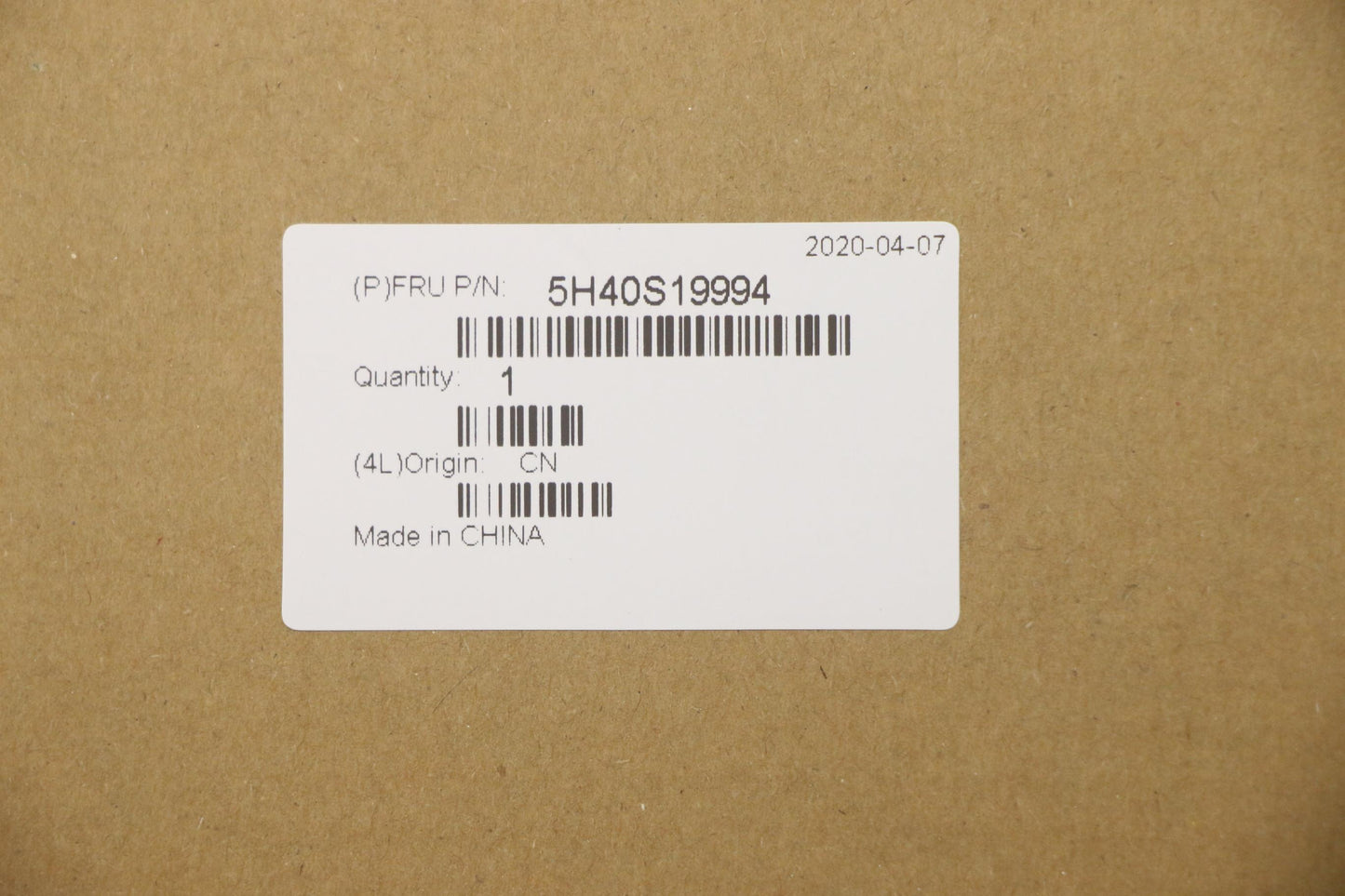 Lenovo Heatsink, UMA LVAC - 5H40S19994